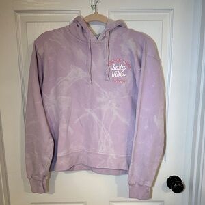 Salty Vibes Women's Lavender Hoodie Sweater